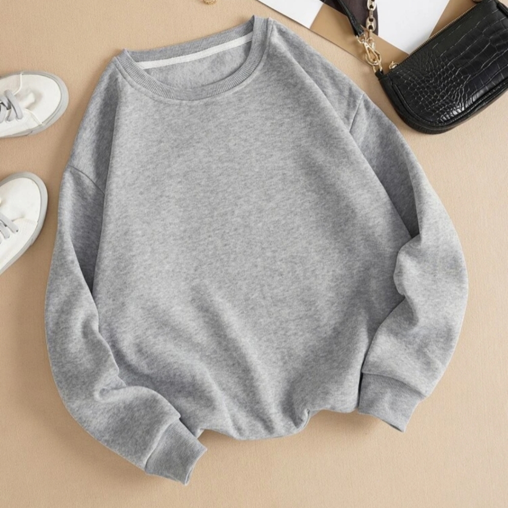 Grey Crew Neck
